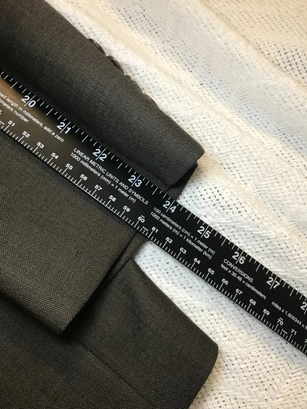 Stafford Men’s Olive Brown Two-Button Blazer Sport Coat Classic Fit
